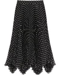 Valentino Garavani - Asymmetrical Plusdepois Midi Skirt - Lyst