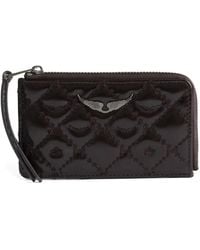Zadig & Voltaire - Monogram Quilted Wallet - Lyst