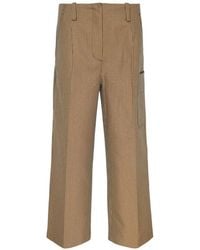 3.1 Phillip Lim - Tweed Curved Trousers - Lyst