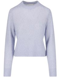 Lisa Yang - Solene Fine-Knit Crew-Neck Sweater - Lyst