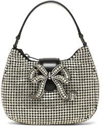 Self-Portrait - Crystal-Embellished Bow-Detail Tote Bag - Lyst