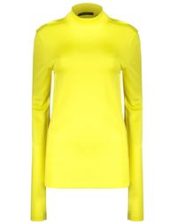Cedric Charlier - Long Sleeve Top - Lyst