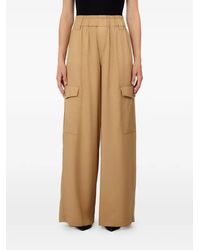 Liu Jo - Cargo-Pocket Palazzo Pants - Lyst