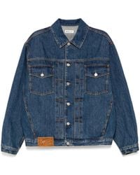 Bally - Chaqueta Vaquera Con Botones - Lyst