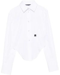 WRSTBHVR - Quinn Logo-Embroidered Shirt - Lyst
