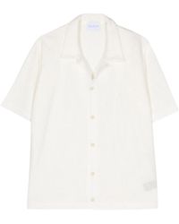 BLUE SKY INN - Waffle-Pattern Bowling Shirt - Lyst