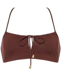 Eres - Abysses Cropped Bikini Top - Lyst