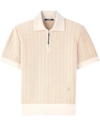 Jacquemus - Polo Gio con motivo de espiga - Lyst