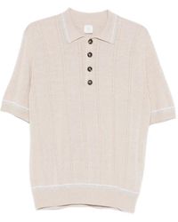 Eleventy - Contrasting-Trim Polo Shirt - Lyst