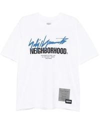 Yohji Yamamoto - Graphic-Print T-Shirt - Lyst