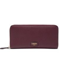 Lancel - Ninon Grained Leather Wallet - Lyst