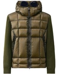 C.P. Company - Goggle Hood Padded Jacket - Lyst