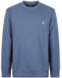 Paul Smith - Organic-Cotton Zebra-Logo Sweatshirt - Lyst