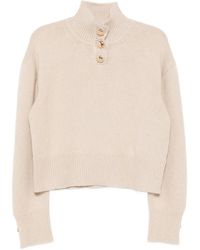 Brandon Maxwell - Pull Henley - Lyst