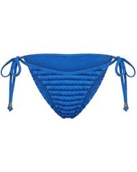 Seafolly - Textured Bikini Bottoms - Lyst