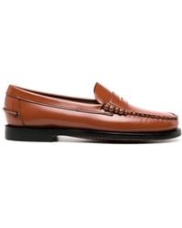 Sebago - Penny-slot Leather Oxford Shoes - Lyst