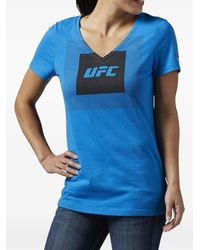 Reebok - X Ufc Ufan V-Neck T-Shirt - Lyst