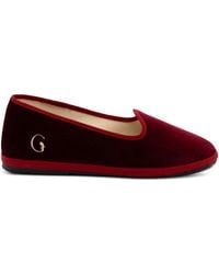 Gondolina - Dogale Logo-Detail Slippers - Lyst