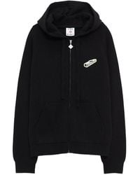 CASABLANCA - Zip-Up Hoodie - Lyst