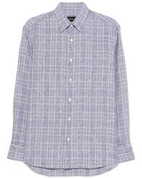 Brioni - Checked Shirt - Lyst