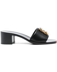 Givenchy - 50Mm 4G Plaque Mules - Lyst