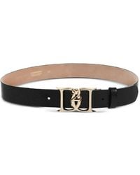 DSquared² - Gespriem Met Slangenleer-Effect - Lyst