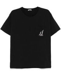 Bode - T-Shirt Met Print - Lyst