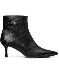 Tory Burch - Stiefel mit Double T-Schnalle 65mm - Lyst