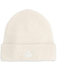 Isabel Marant - Logo-Patch Ribbed Beanie Hat - Lyst