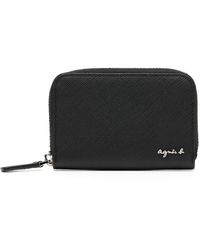 agnès b. - Leather Coin Case - Lyst