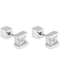 Ivi - Mini Iris Stud Earrings - Lyst