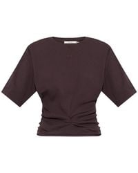 Gestuz - Gzbetty Twist-Detail T-Shirt - Lyst