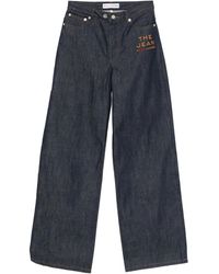 A.P.C. - X Marc Jacobs Jeans Con Ricamo Logo - Lyst