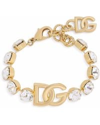 Dolce & Gabbana - Armband Verfraaid Met Kristallen - Lyst