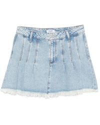 Liu Jo - Denim Mini Skirt - Lyst