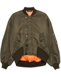 JW Anderson - Oversized Tipped-Hem Bomber Jacket - Lyst