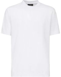 Giuliano Galiano - Round-Neck Short-Sleeve T-Shirt - Lyst