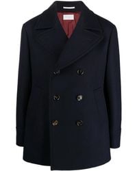 Brunello Cucinelli - Double-breasted Coat - Lyst