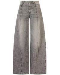 Sportmax - Seam-Detail Flared Jeans - Lyst