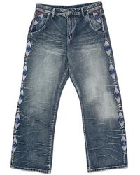 Kidsuper - Jean À Broderies - Lyst