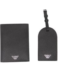 Emporio Armani - Passport Holder - Lyst