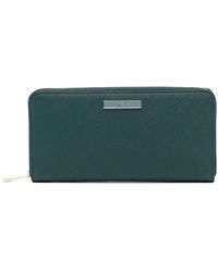 agnès b. - Leather Round-Zip Long Wallet - Lyst
