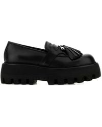 McQueen - Mocassini Con Nappine - Lyst