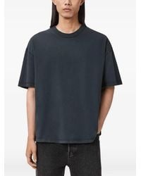 AllSaints - Cole T-Shirt Met Ronde Hals En Korte Mouwen - Lyst