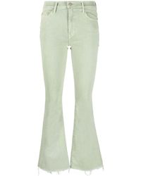 Mother Flared Jeans - Groen