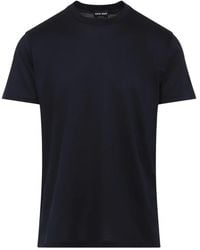 Giorgio Armani - Silk T-Shirt - Lyst