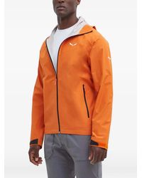 Salewa - Puez 2.5L Hooded Zip Jacket - Lyst