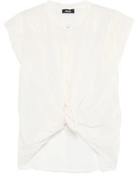 Dixie - Knot-Front Shirt - Lyst