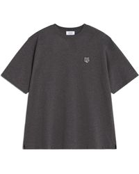 Maison Kitsuné - Logo-Detailing Cotton T-Shirt - Lyst