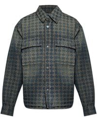 Amiri - Ma Quad Jacquard Denim Jacket - Lyst